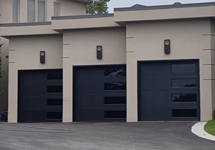 Modern Garage Doors For Gta, Fiberglass Garage Doors With Windows