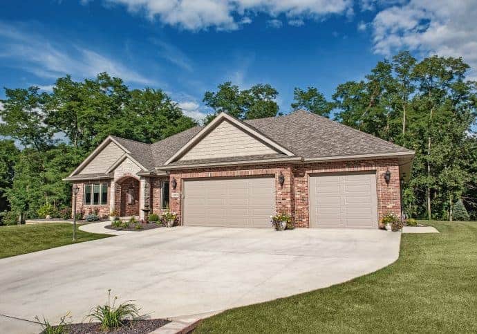 Garage Doors Traditional Raised Long Panel