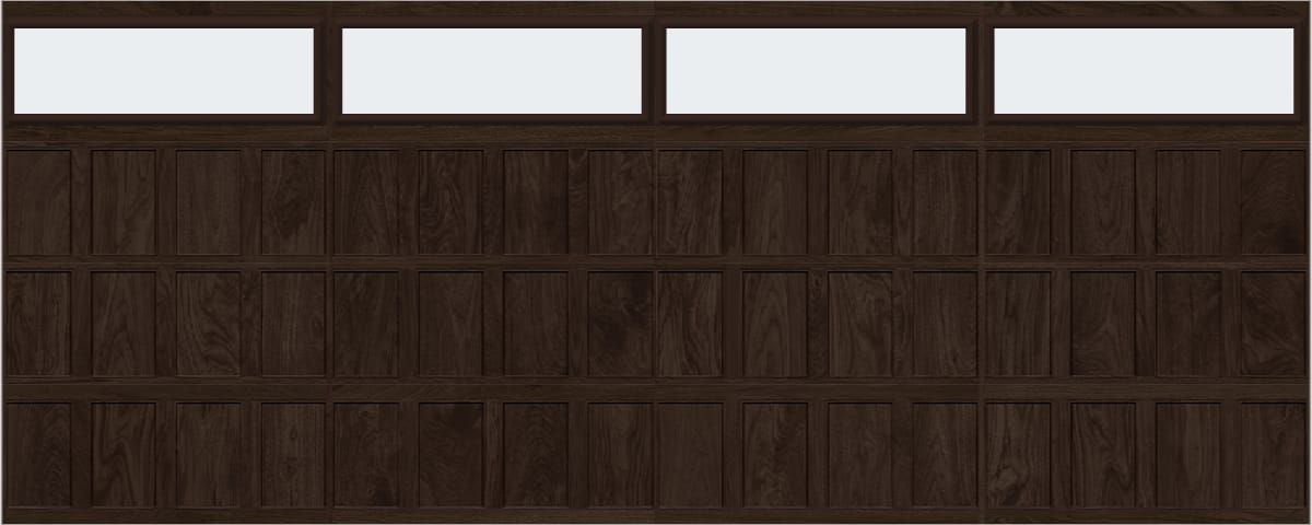 os193: platinum series stamped shaker walnut