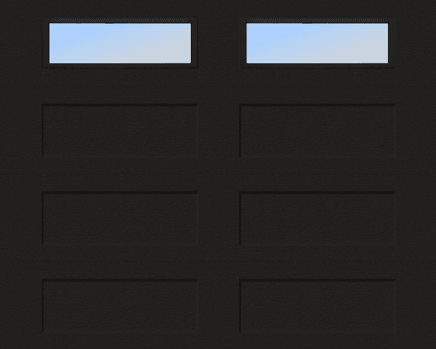 os302: canadian series long recessed panel black