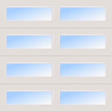 os202: canadian series contemporary flush white clear windows