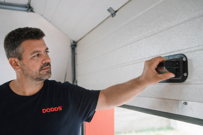 Professional Dodds Garage Doors technician om a service call in Streetsville.