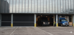 High-speed rubber garage door for a Toronto condo parking level, featuring fast-acting operation to improve security and traffic flow.