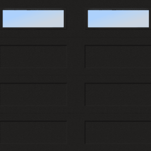 os302: canadian series long recessed panel black
