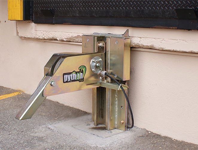 Automated vehicle restraints and dock locks to prevent trailer creep and ensure worker safety during loading operations in Southern Ontario.